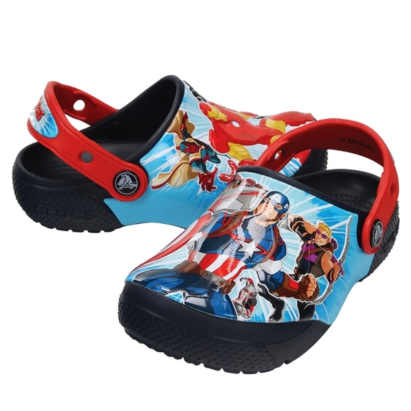 marvel crocs